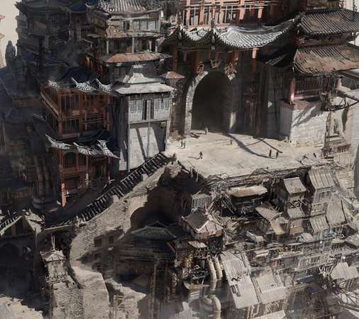 Ashfall Mobile Horizontal wallpaper or background