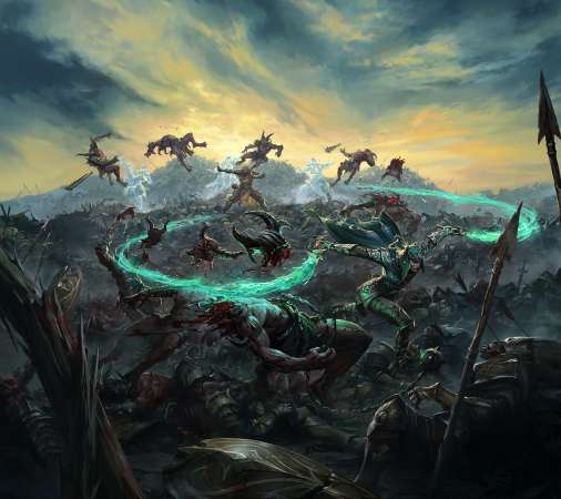 Diablo Immortal Mobile Horizontal wallpaper or background